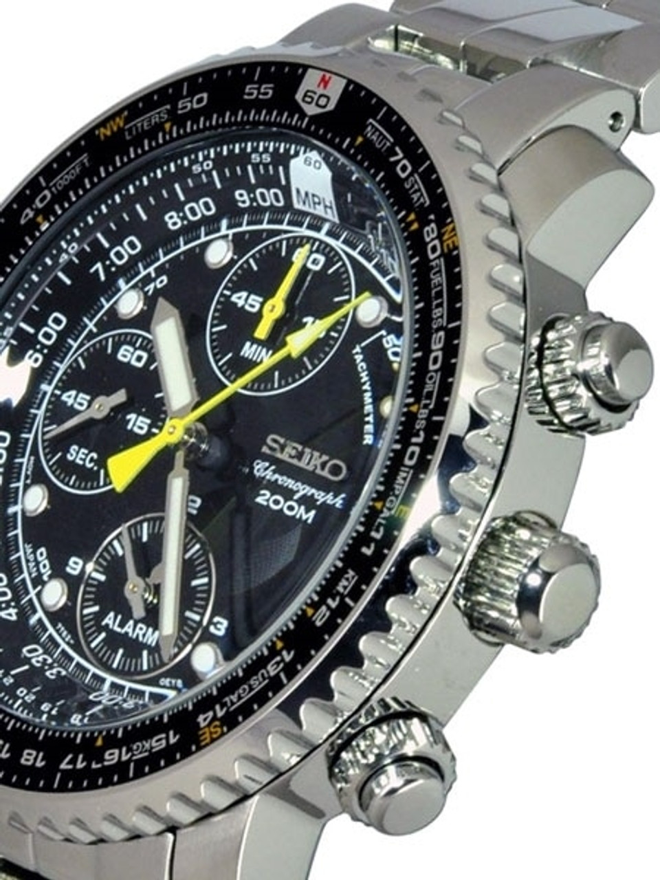 Seiko flight shop alarm chronograph sna411p1