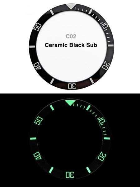 Ceramic Bezel Insert Orient Ray Ii Mod Custom Modded Orient Ray II