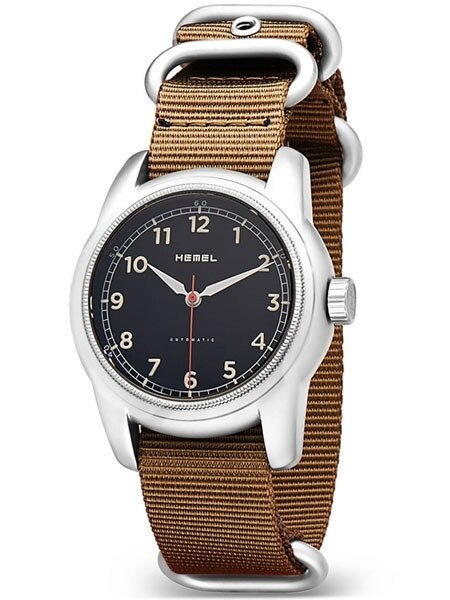 HEMEL Track Automatic Military-Styled Watch with Sapphire Crystal