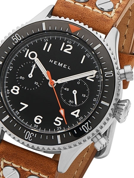 HEMEL Automatic Chronograph with Ceramic Bezel Watch #HFT20-NE1