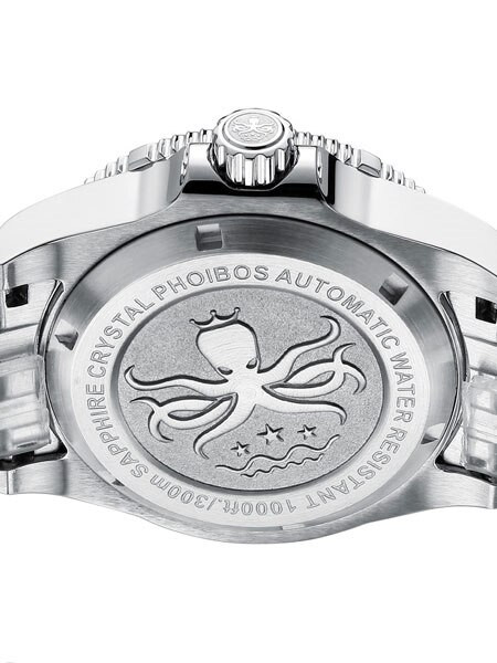 Phoibos PY026A 300 meter Voyager Automatic Dive Watch with an