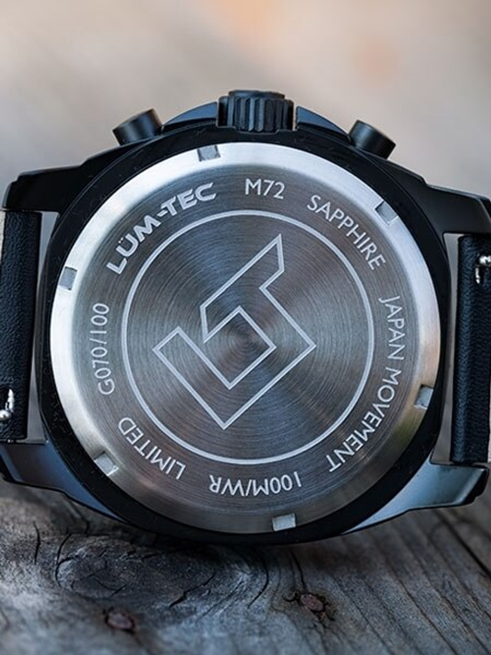 Lum-Tec M72 Chronograph Watch with AR Sapphire Crystal #M72