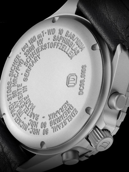 Damasko Chronograph Watch DC66 Swiss Valjoux 7750 with Rotating 12