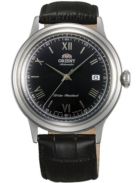 Orient Bambino 2nd-Gen Automatic Dress Watch with Black Dial