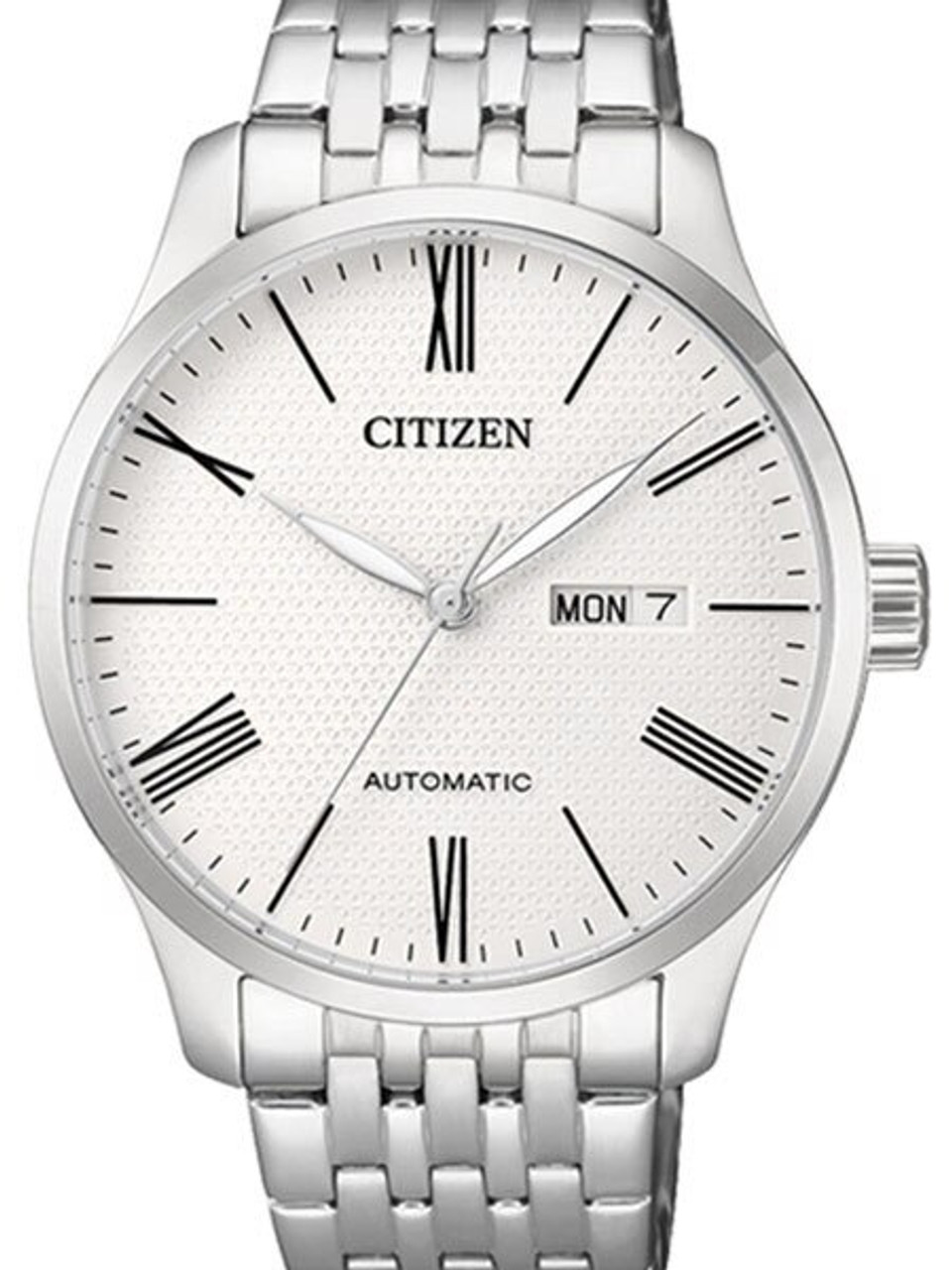 Citizen Automatic Watch With Stainless Steel Bracelet Nh50 59a