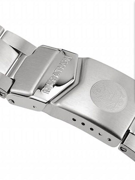 Marathon Brushed Finish Solid Link Bracelet #WW005007US (22mm)