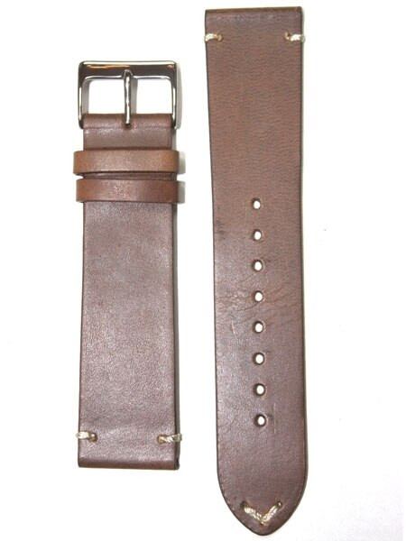 Horween Chromexcel Brown Calfskin Leather with Matching Lining and