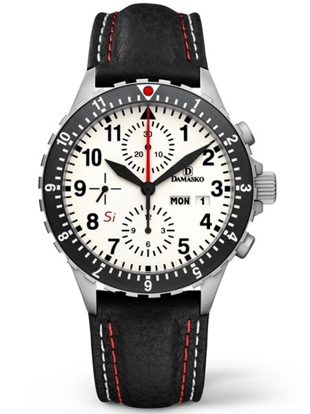 Damasko Chronograph Watch DC67SI Swiss Valjoux 7750 with Rotating