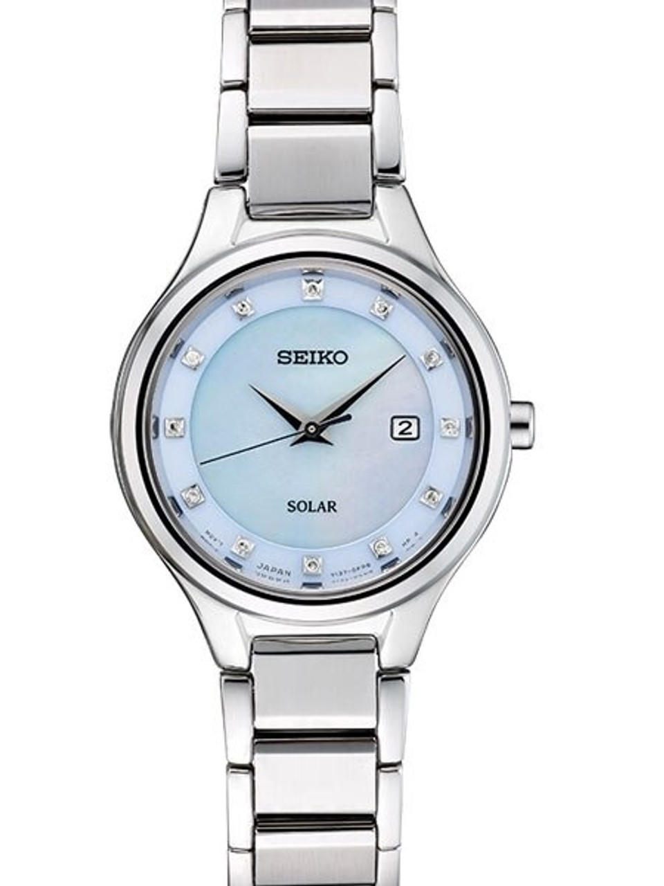 Seiko solar ladies watch clearance with diamonds