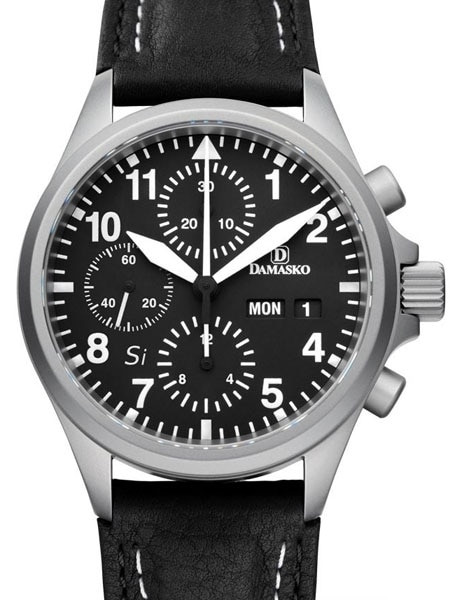 Damasko Chronograph Watch DC56 Swiss Valjoux 7750 with 12-hour