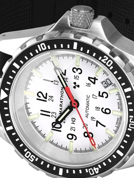 Marathon Medium GSAR Swiss Automatic Dive Watch with sapphire