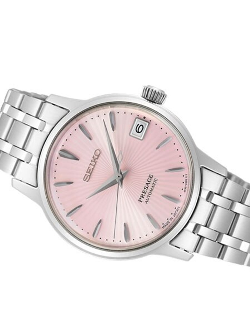 Seiko "Cocktail Time" Automatic Dress Watch with 33.8mm Case, and Hardlex Crystal #SRP839