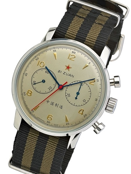 Seagull 1963 Hand Wind Mechanical Chronograph with sapphire