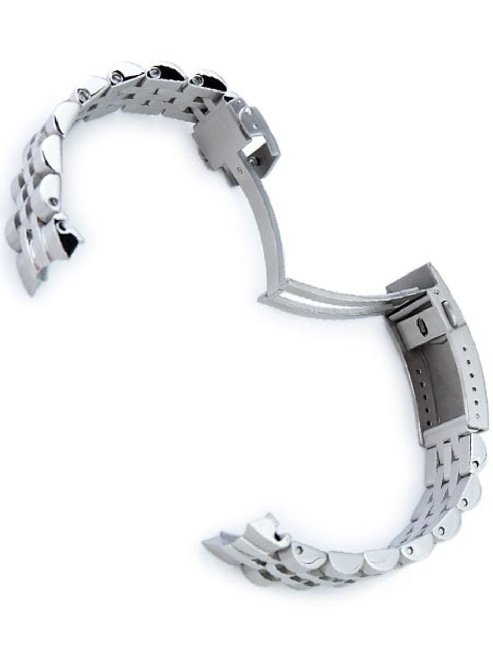 Strapcode Stainless Steel ANGUS Jubilee Bracelet for Seiko SARB033