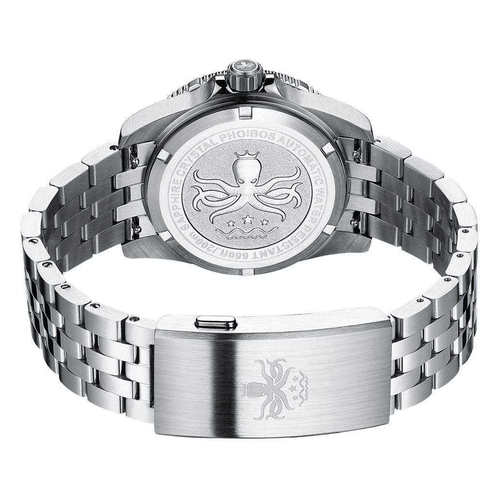 Phoibos PY026B 200 meter Voyager Automatic Dive Watch with an