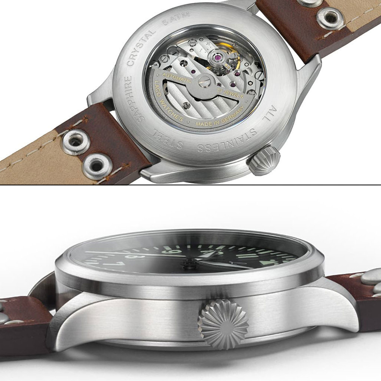 Laco Augsburg and Aachen Taupes – Windup Watch Shop