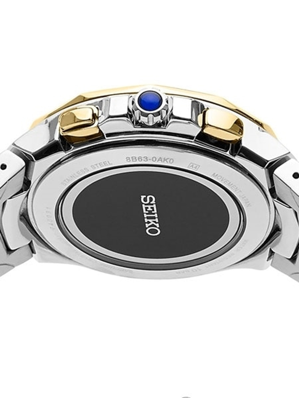 Seiko Radio Synced, Solar Powered, World Time Watch with Dual Time #SSG020