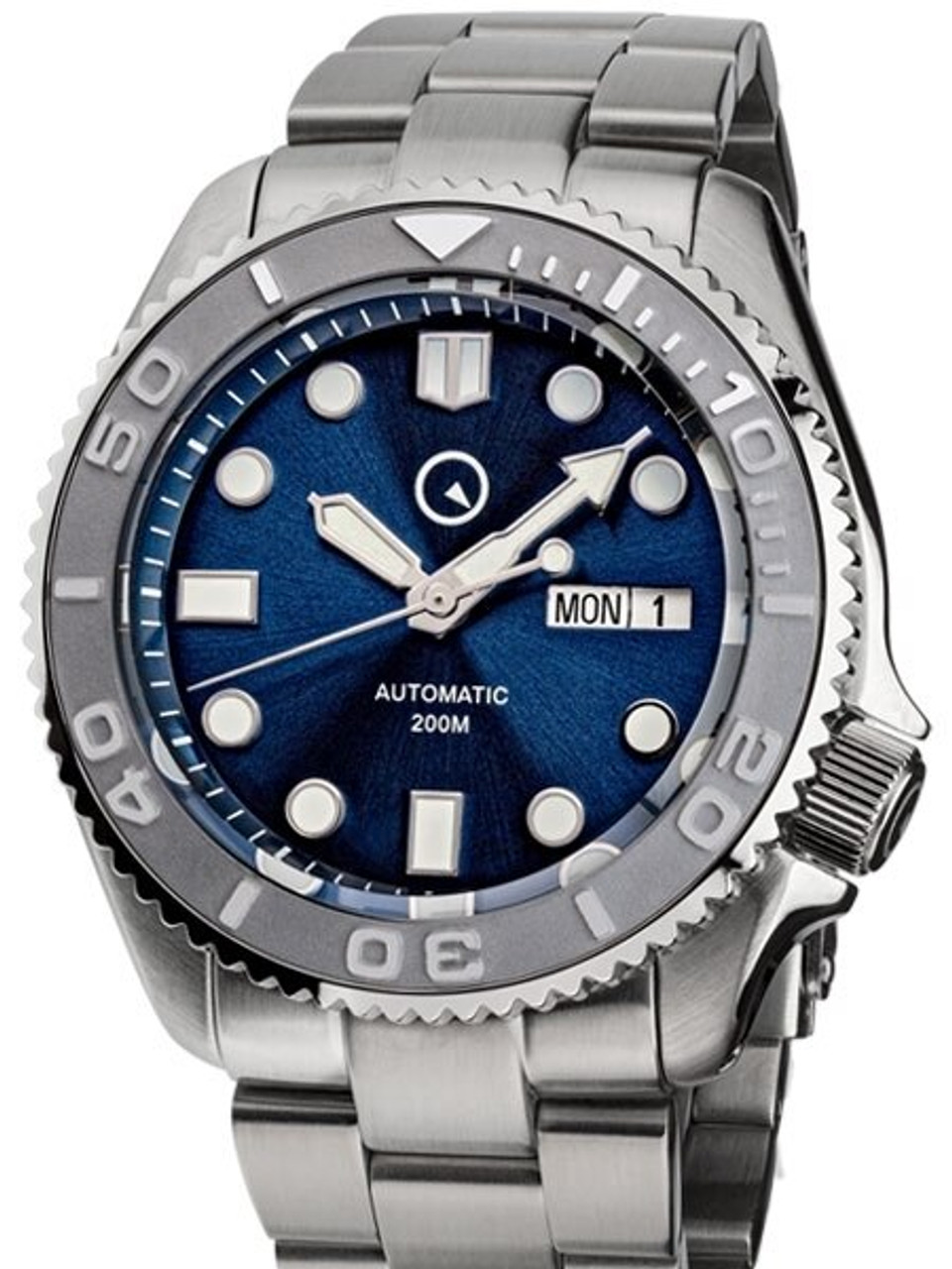 Islander Automatic Dive Watch with a double domed AR sapphire