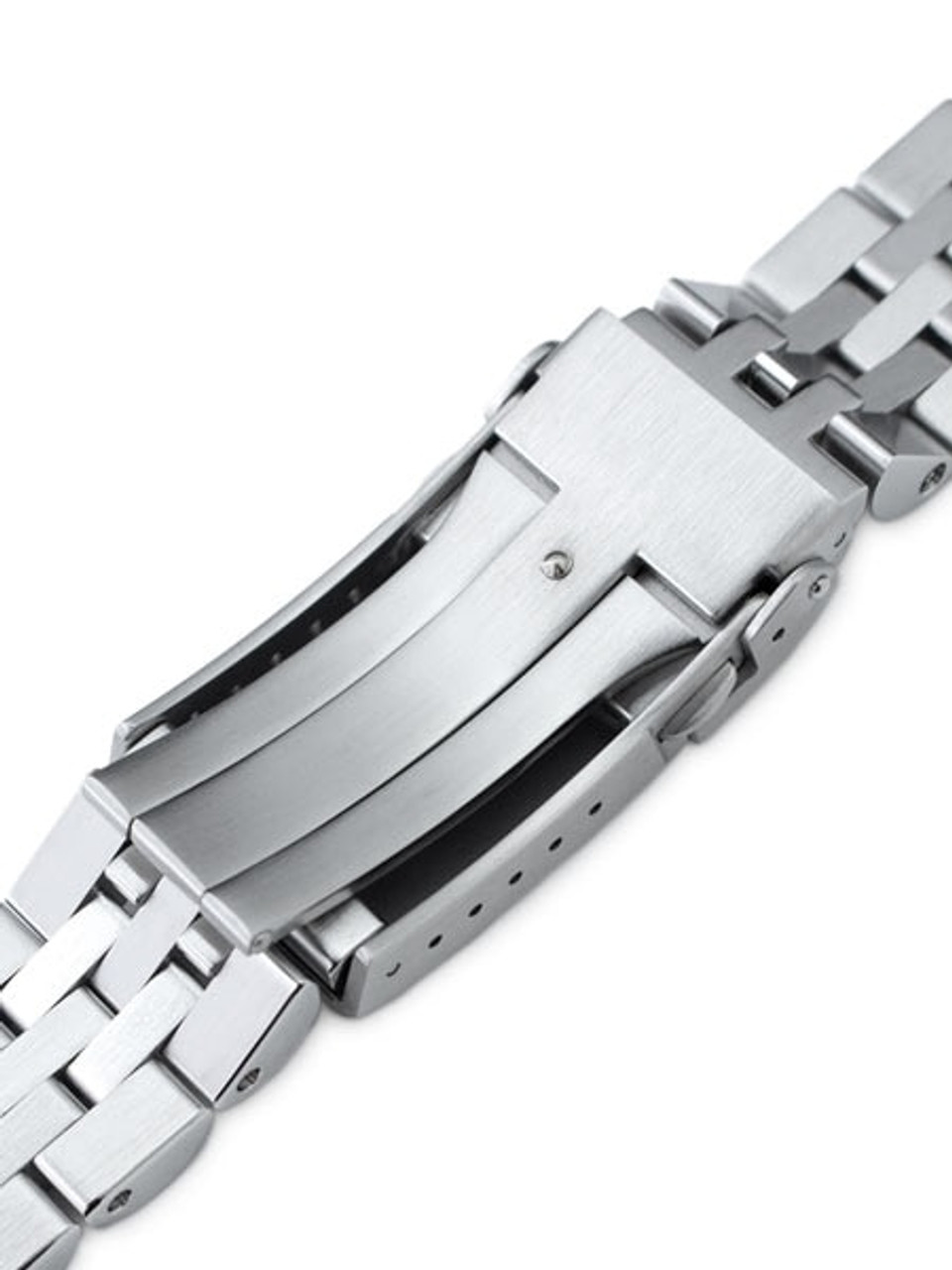 Strapcode Stainless Steel ANGUS Jubilee Bracelet for Seiko Cocktail Time  with Power Reserve #SS201820B071 (20mm)
