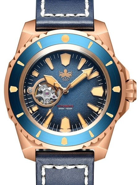 Phoibos PY027B 500 meter Leviathan Automatic Dive Watch with
