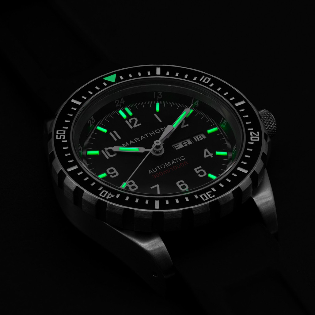 Marathon SAR Swiss Automatic Dive Watch with sapphire crystal