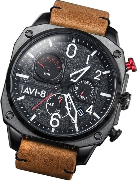 square aviator watch