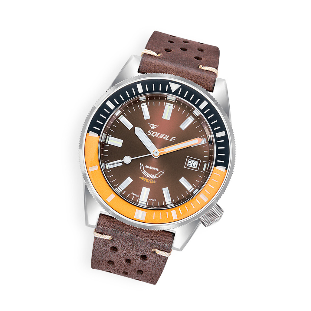 Squale 600 meter Professional Swiss Automatic Dive watch with 44mm