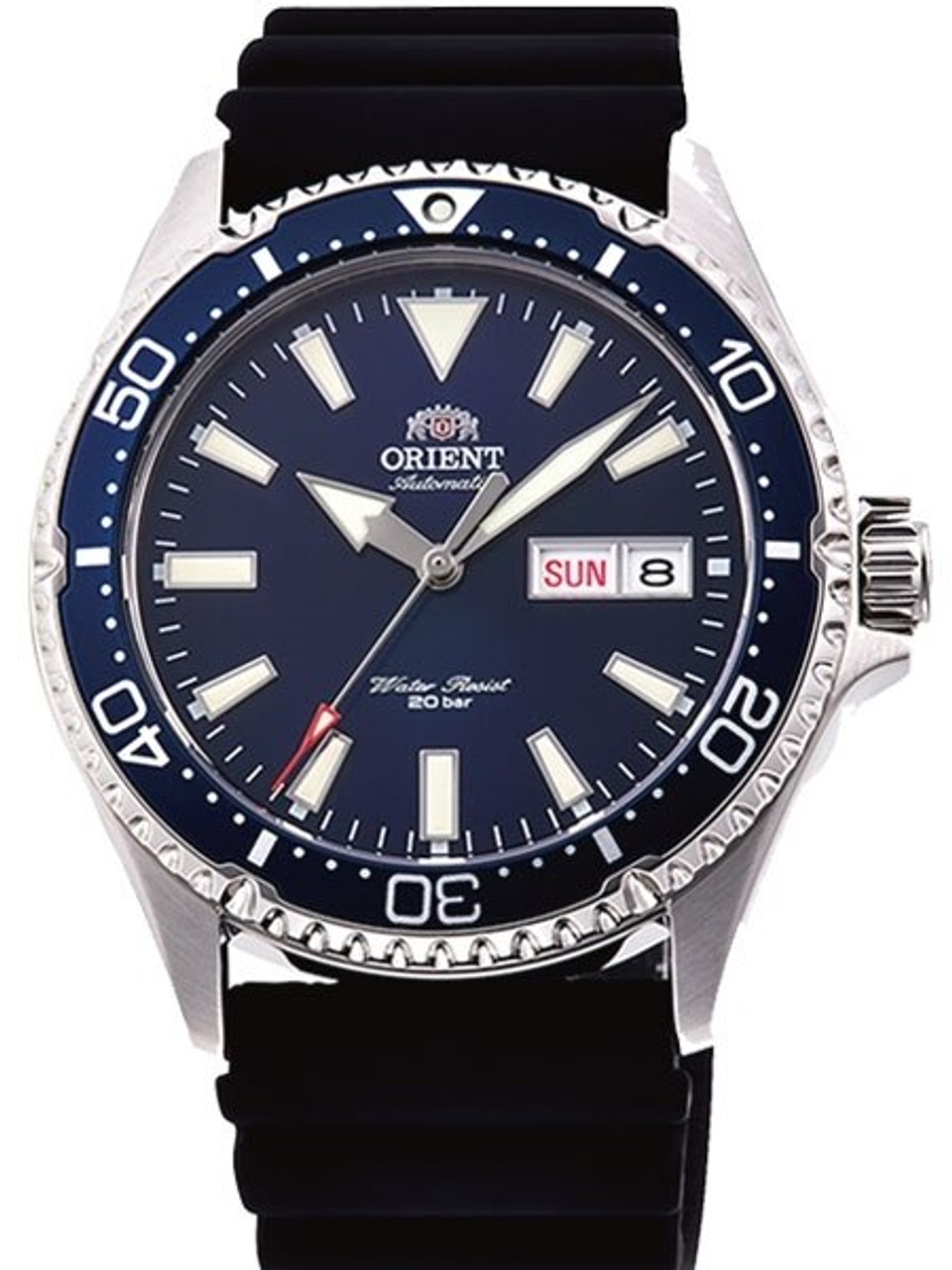 Orient Kamasu Blue Dial Automatic Dive Watch with Sapphire Crystal  #RA-AA0006L19A