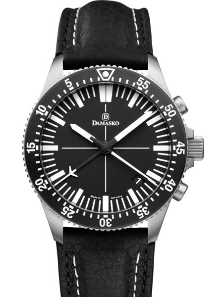 Damasko DC82 Chronograph Watch with a Rotating 60 Minute Bezel and Damasko DC82 Chronograph Watch with a Rotating 60 Minute Bezel and