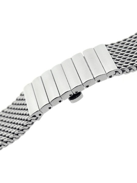 Staib Polished Mesh Bracelet #STEEL-2792-1192PBL-P (Straight End