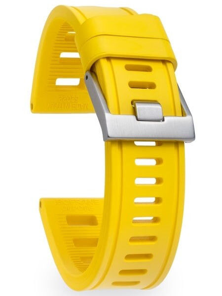 ISOfrane hypoallergenic and ventilated soft rubber dive strap #ISO-06