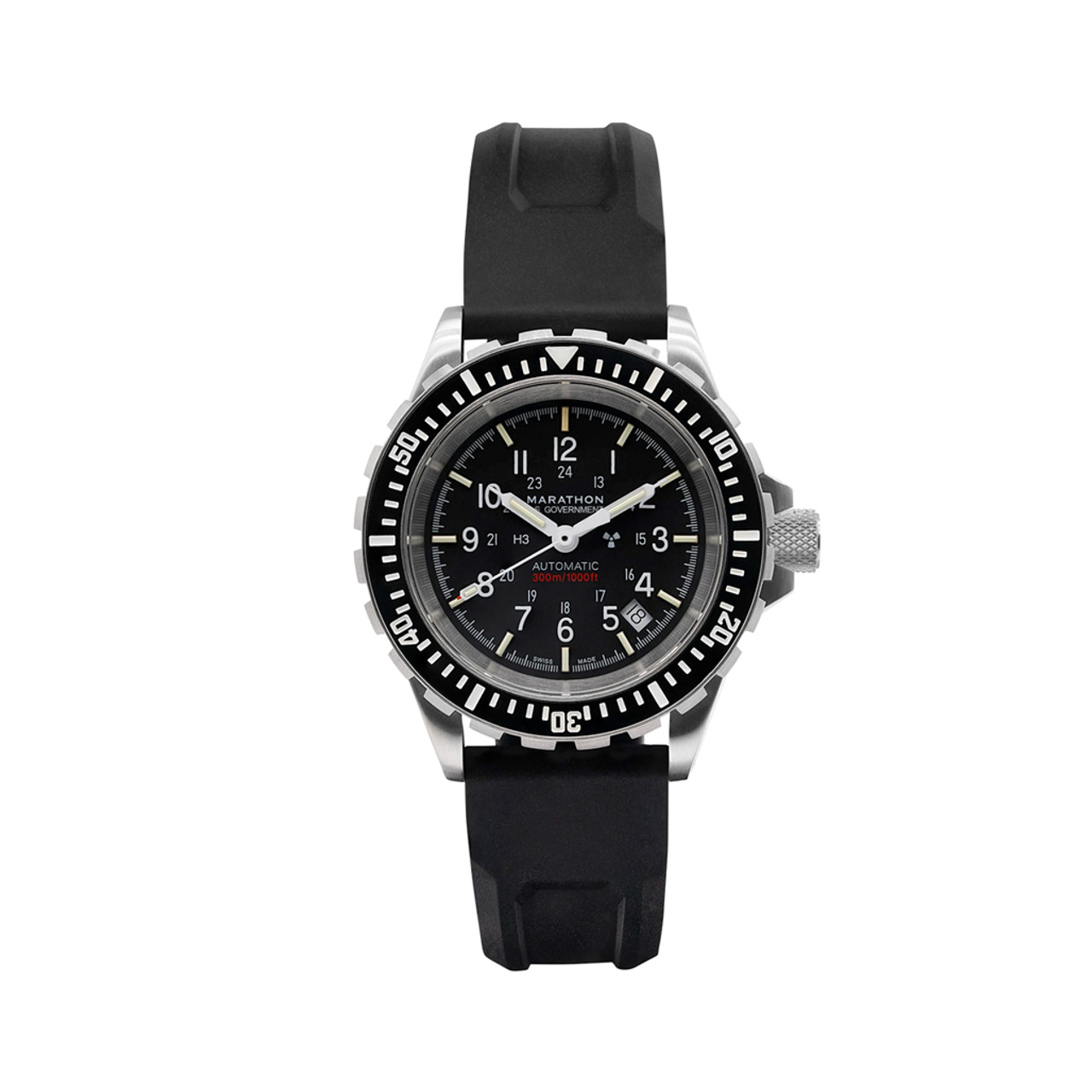 Marathon GSAR Swiss Automatic Dive Watch with sapphire crystal