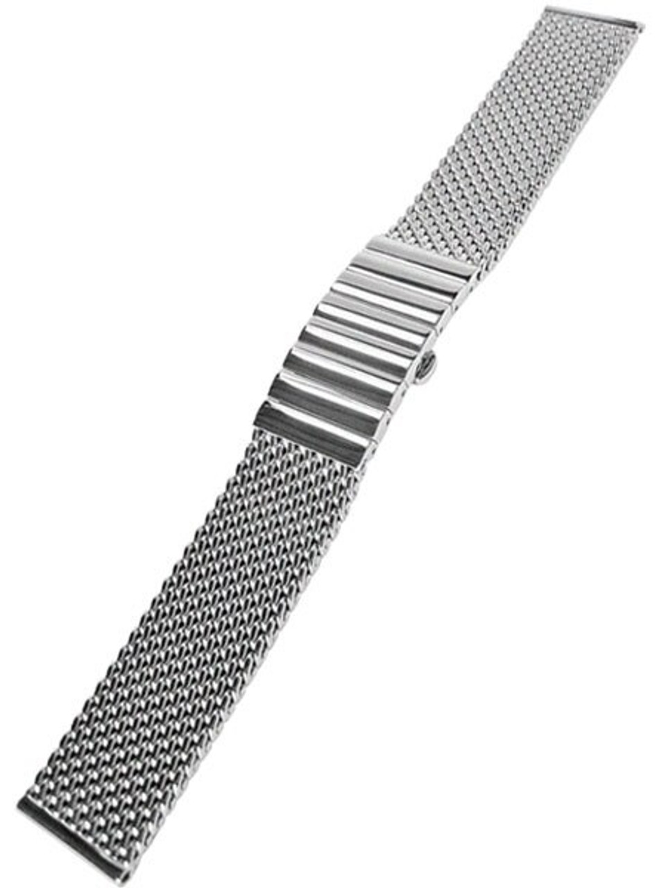 Stainless steel mesh bracelet closure - YouTube