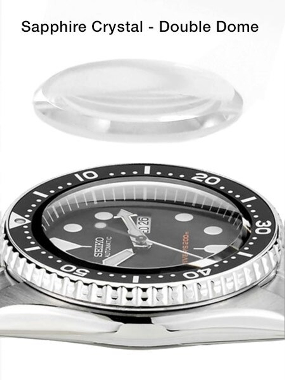 Custom Modded Seiko Automatic Dive Watch SKX013K1