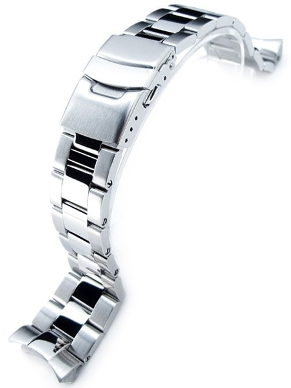 Strapcode Stainless Steel Super Oyster Bracelet for Seiko SKX007, SKX009,  SKX011 #SS221803BPS019 (22mm)