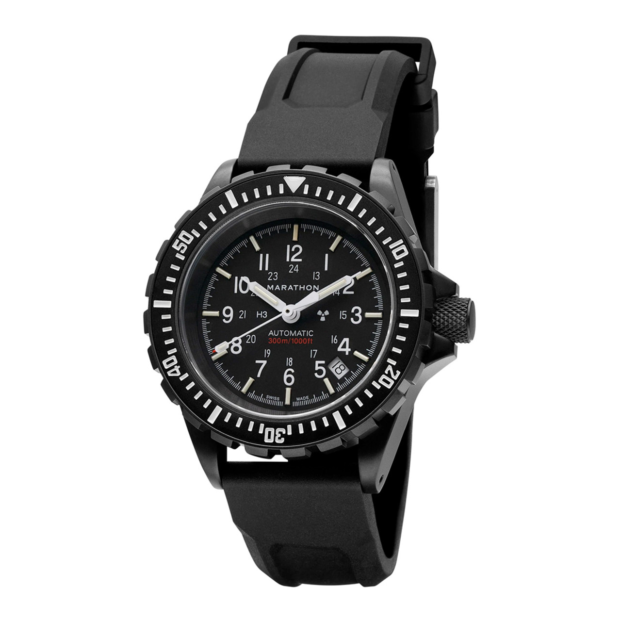 Marathon GSAR Swiss Automatic Anthracite Dive Watch with sapphire