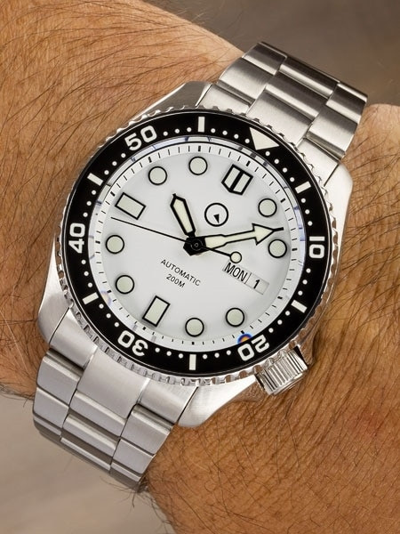 Islander Automatic Dive Watch with AR sapphire crystal, all solid
