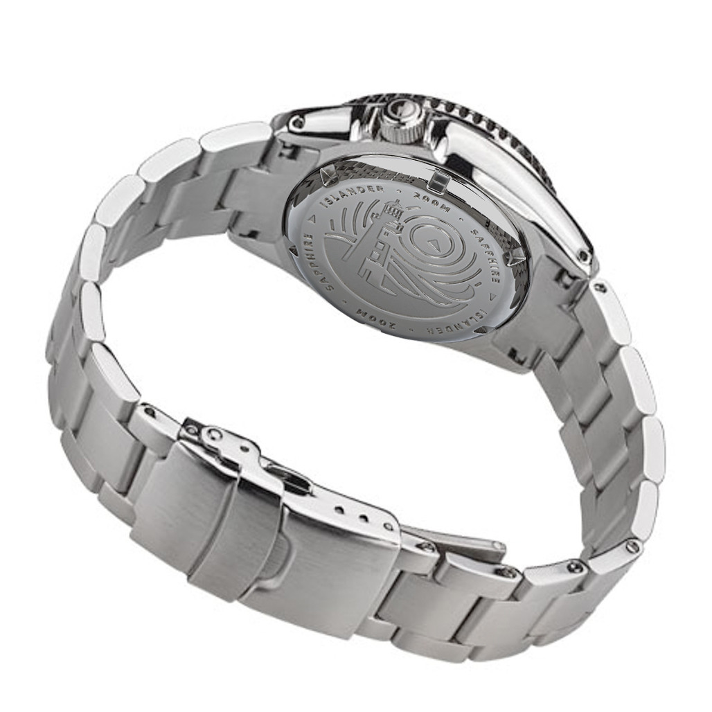 Islander Automatic Dive Watch with AR sapphire crystal, all solid