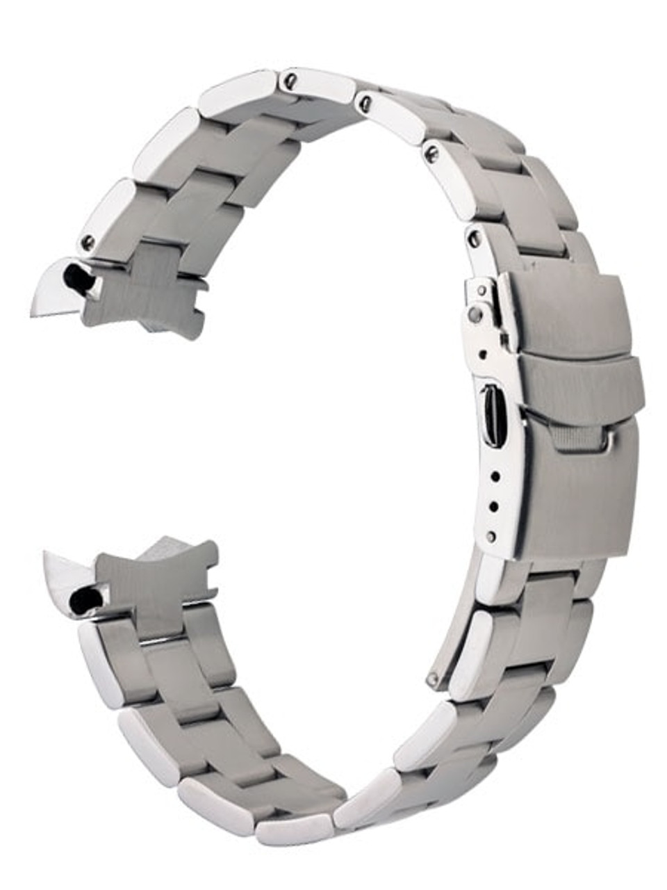 Islander Brushed Stainless Steel Bracelet for Seiko 5 watches