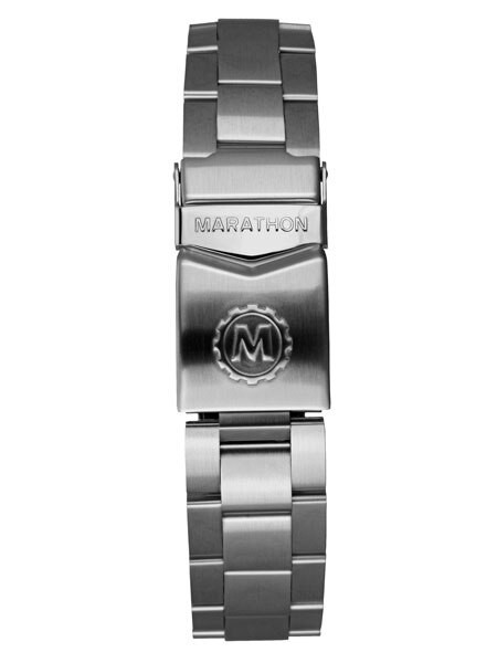 Marathon Brushed Finish Solid Link Bracelet #WW005005MA (20mm)