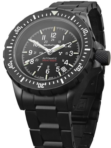 Marathon GSAR Swiss Automatic Anthracite Dive Watch with sapphire