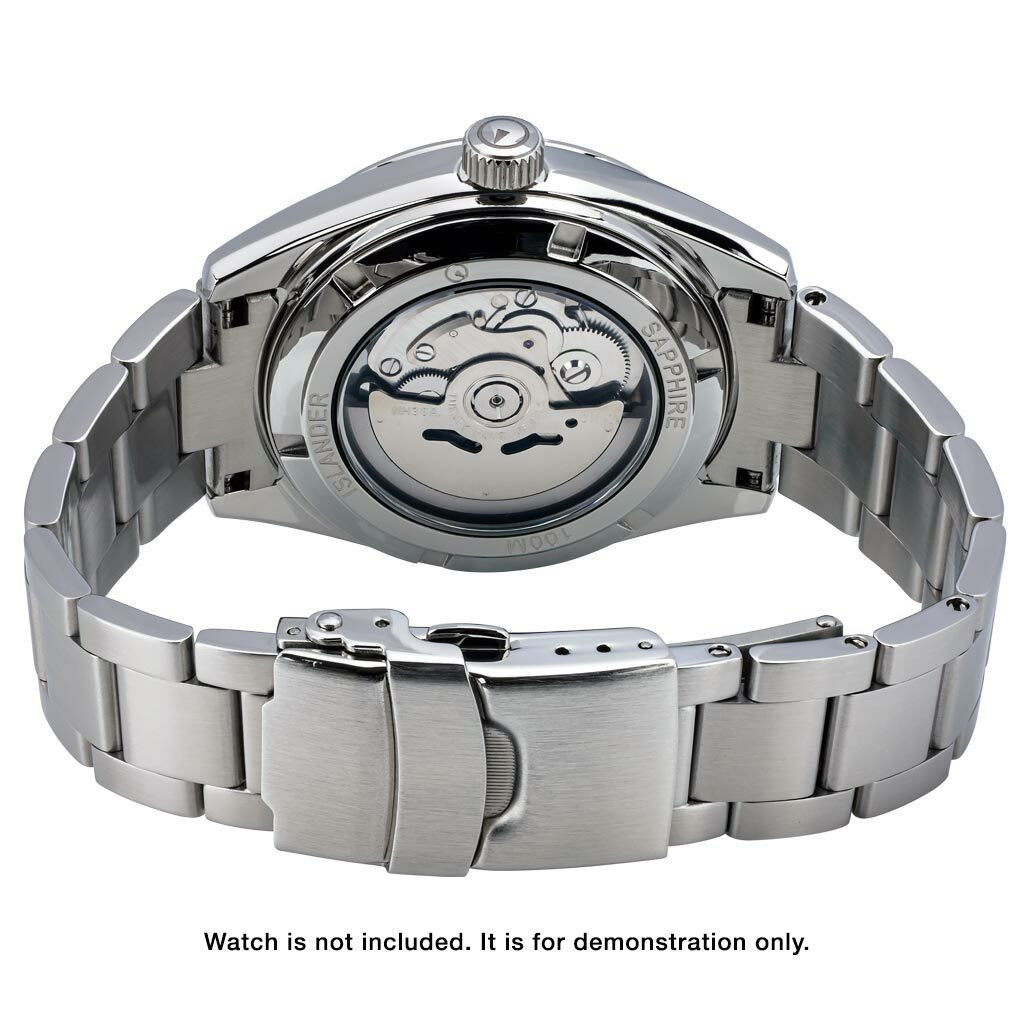Islander 20mm Brushed Solid-Link Watch Bracelet for Islander ISL