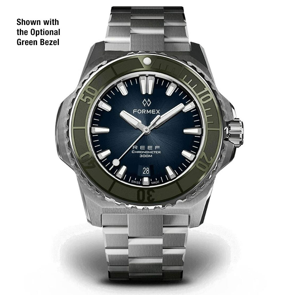 Formex REEF Swiss Automatic Chronometer Dive Watch with Sunburst