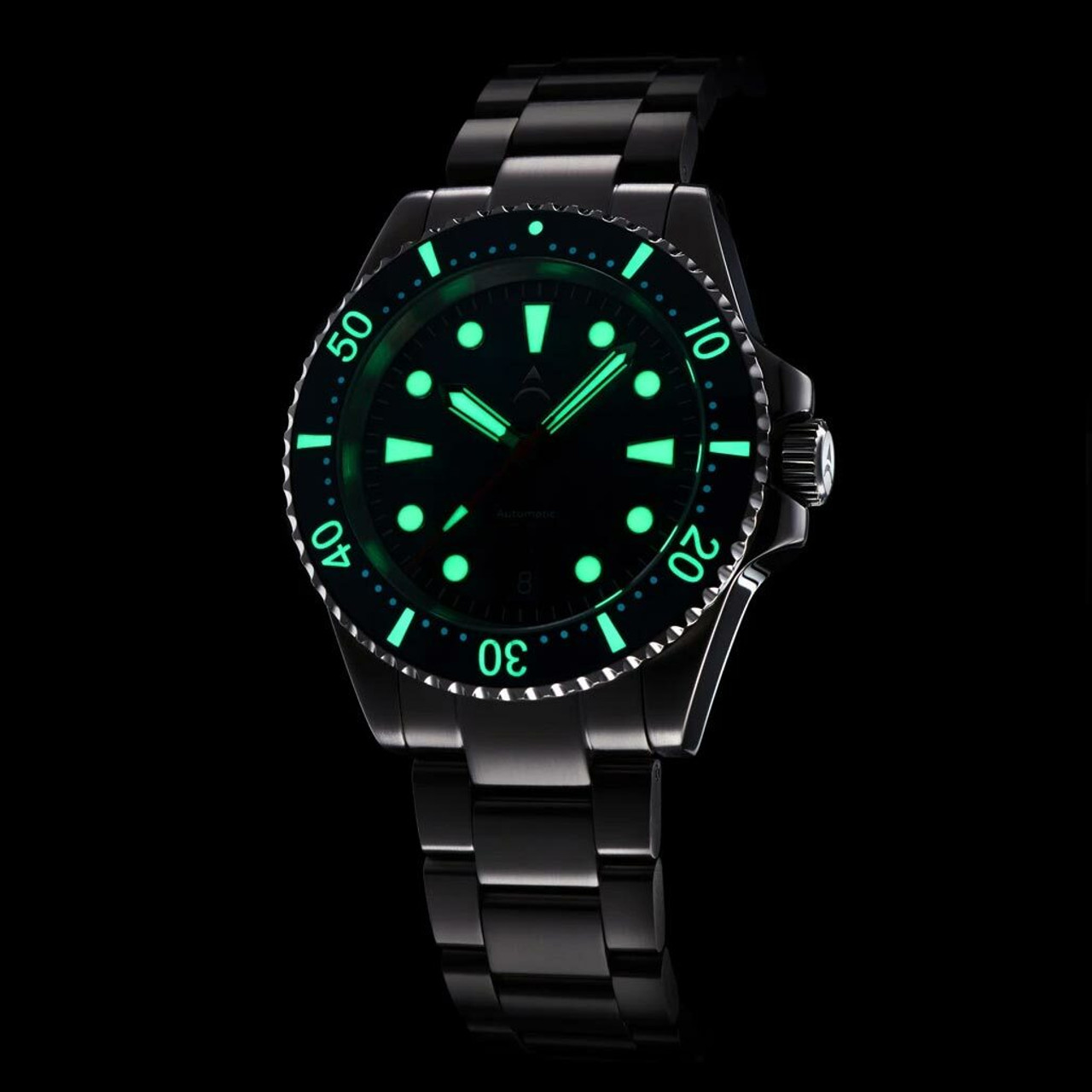 Axios Ironclad 500-Meter Swiss Automatic Dive Watch with DD AR Sapphire ...