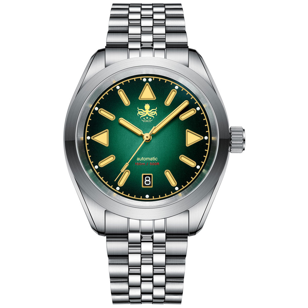 PHOIBOS Nebula Hi-Beat Automatic Watch with Sandwich Dial, AR