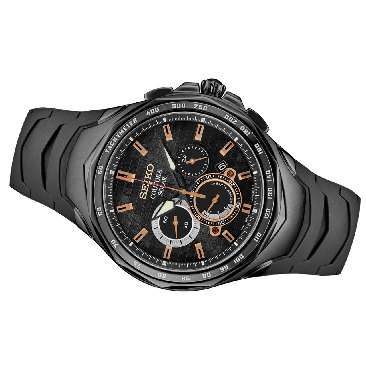 SEIKO COUTURA SOLAR 腕時計 Seiko SSC787 Solar Coutura Chronograph and Perpetual
