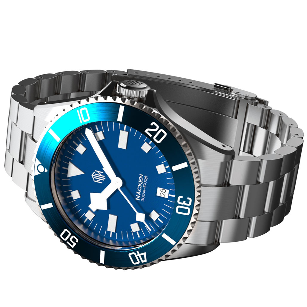 NTH Näcken 300-Meter Hi-Beat Automatic Dive Watch with an AR - Main Image