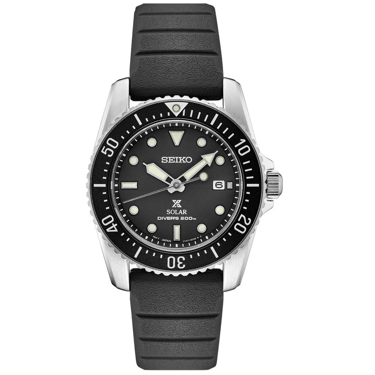 Seiko 38mm Prospex Solar Powered Dive Watch with 10-Month Power 