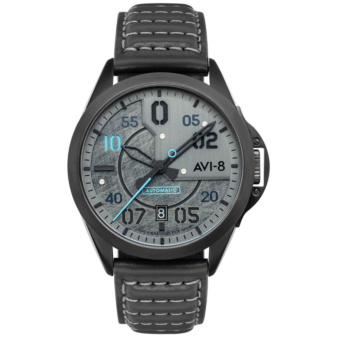 AVI 8 P 51 Mustang Hitchcock Automatic Pilot Watch with AR