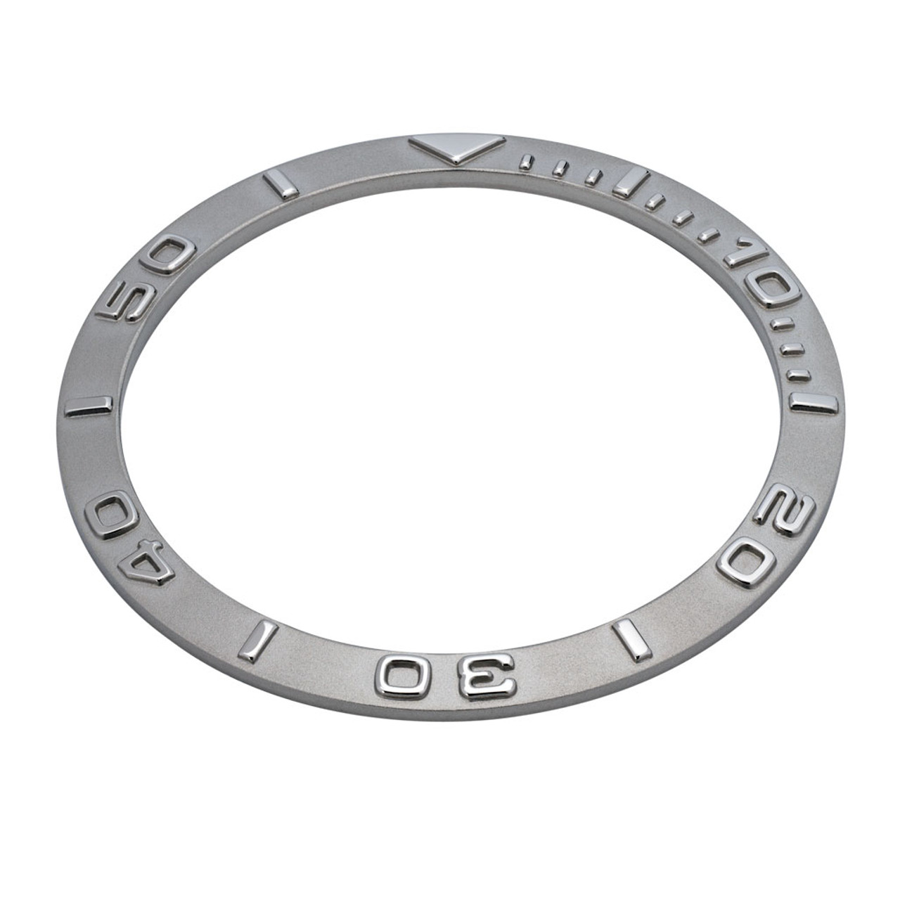 Embossed Sloped SS Bezel Insert for Seiko SKX007, SKX009, SKX011 #C39